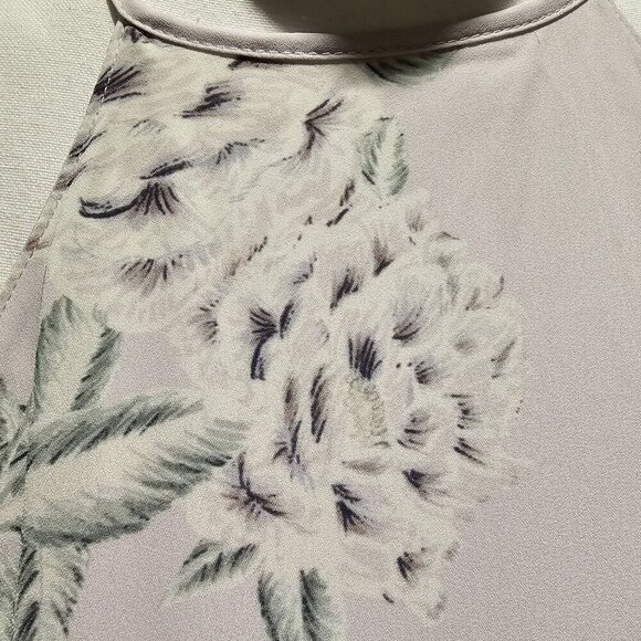 Show Me Your Mumu Gomez Lilac Floral Halter Dress M Keyhole Back - Picture 6 of 8